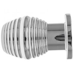 Generique Plug Tunnel en métal Thread Hollow S 6 x 4 cm